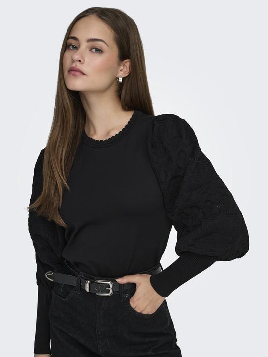 Produktbild Only Ärmeldetail- Strickpullover (L)