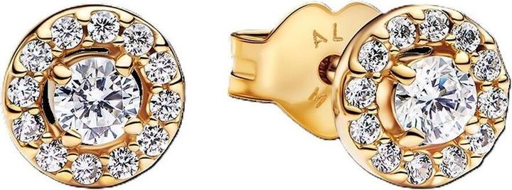 Image du produit Pandora Boucles d'oreilles (Acier inoxydable, Plaqué or)