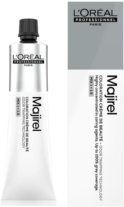 Actual product image L'Oréal Professionnel L'Oréal Majirel 7,0 Mittelblond Intensiv 60 ml (7.0 Medium blonde Intensive)