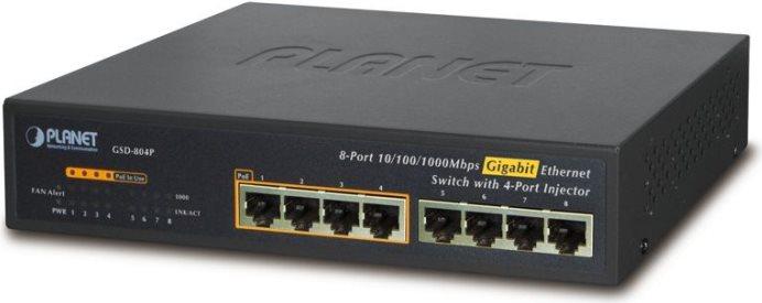 Image du produit Planet Gsd-804p (8 Ports)
