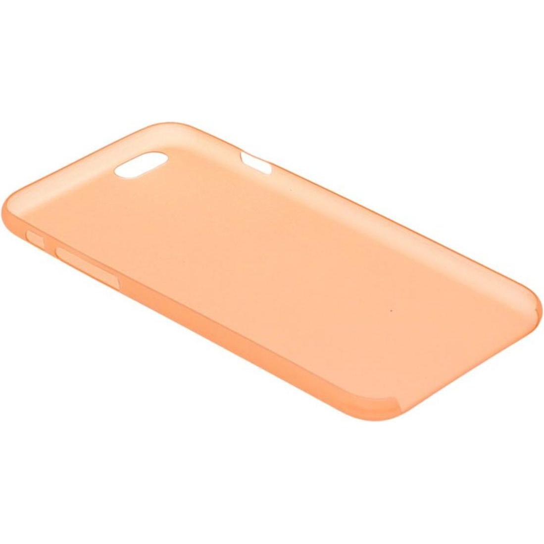 Thumbnail - König Design Schutzhülle Case Ultra Dünn 0,3mm für Handy Apple iPhone 6 Orange Transparent (Apple iPhone 6), Smartphone ...