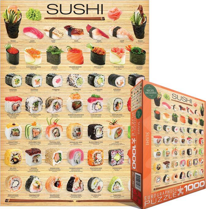 Produktbild Eurographics Sushi (1000 Teile)