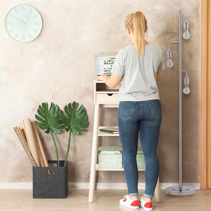 Image du produit Relaxdays Lampe debout (E27)