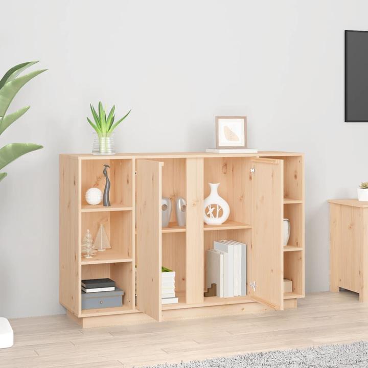 Image du produit VidaXL Sideboard 120x35x80 cm Massivholz Kiefer,Material (120 x 35 x 80 cm)