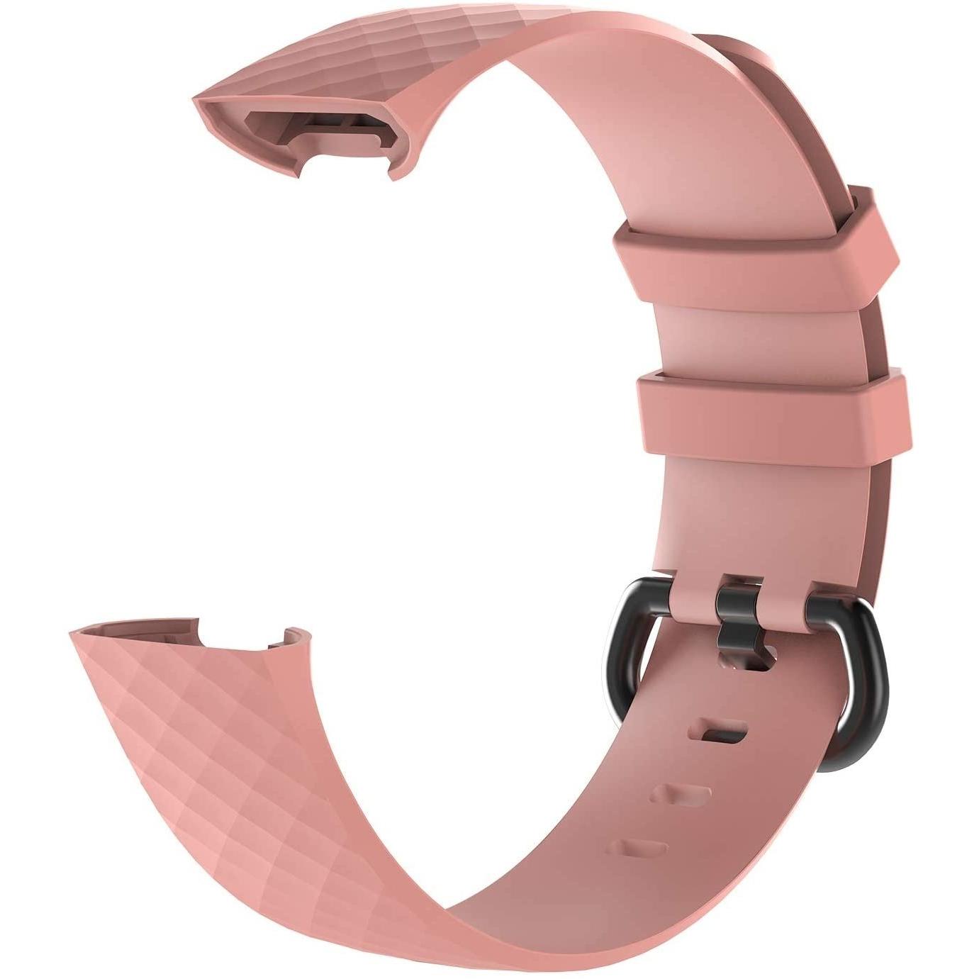 Thumbnail - Strap-it Armband (Silikon, Charge 4), Uhrenarmband, Rosa