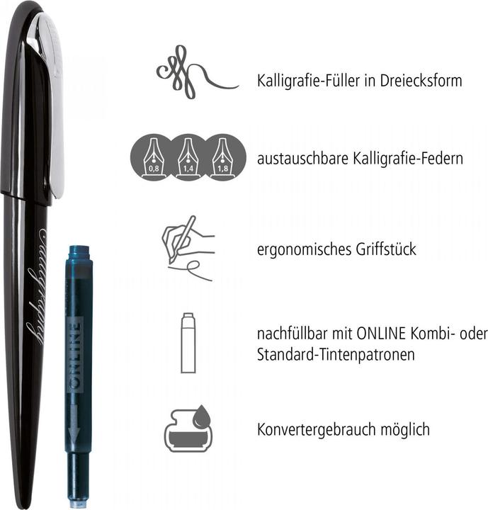 Image du produit Online Parure de stylo-plume BESTWRITER AIR (3x)