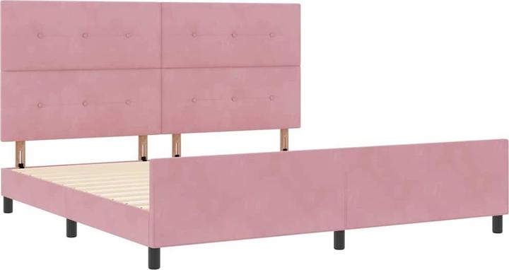 Actual product image vidaXL Modernes Bett (200 x 200 cm)