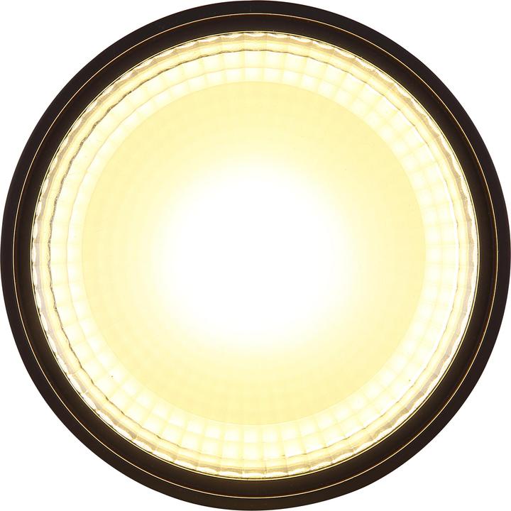 Image du produit Globo Plafonnier Serena noir mat 1xLED (1250 lm)