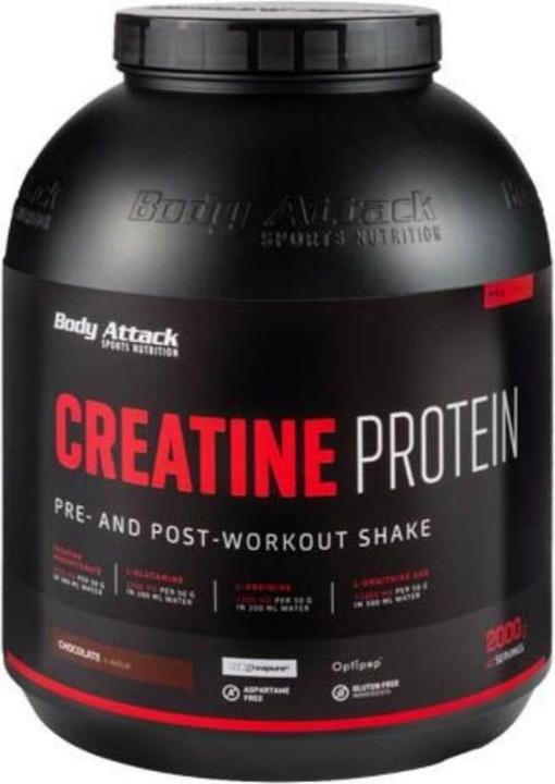 Actual product image Body Attack Creatine Protein (1 Piece, 2000 g)