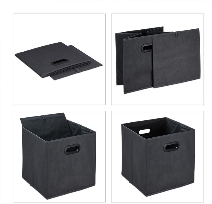 Produktbild Relaxdays Faltboxen (33 x 33 x 32 cm)