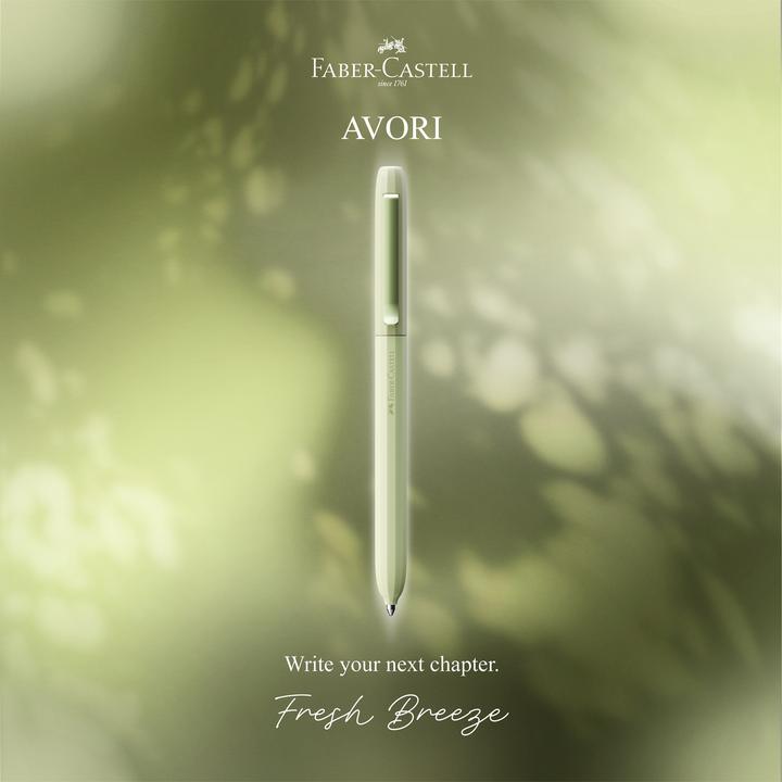 Immagine prodotto Faber-Castell Kugelschreiber Avori XB Fresh Breeze (Verde, 1x)