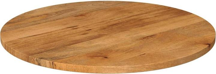 Actual product image vidaXL Table top Wooden top Solid wood top Ø 80x2.5cm Round Solid wood Mango (80 x 2,5 cm)