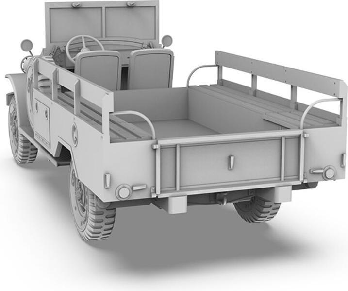 Produktbild AK Interactive IDF POWER WAGON WM300 w/winch 1/35