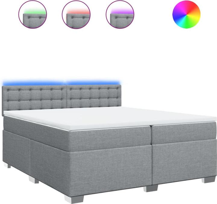 Produktbild vidaXL Boxspringbett (200 x 200 cm)