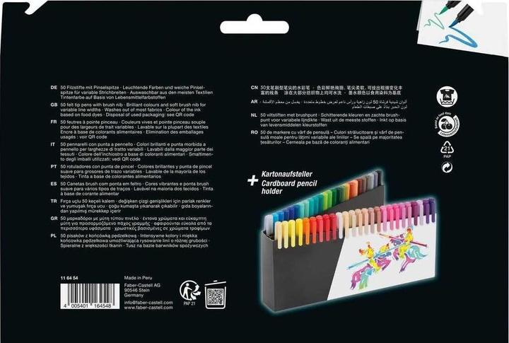 Image du produit Faber-Castell BLACK EDITION - Fasermaler (50x)