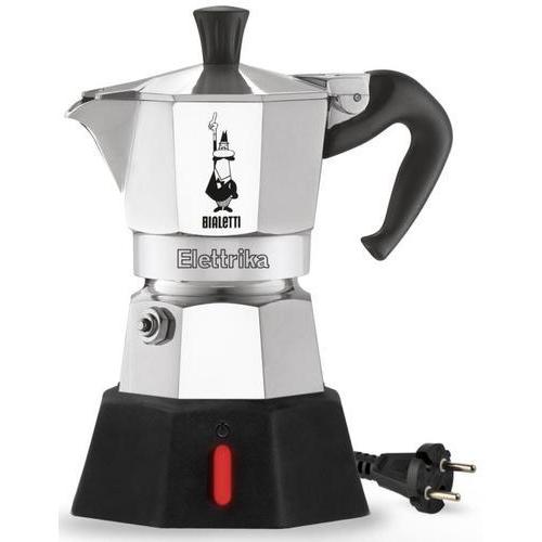 Bialetti Moka Elettrika2, Espressokocher, Silber