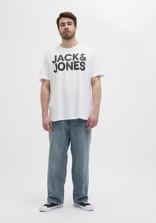 Actual product image Jack & Jones Logo print plus size t-shirt (3XL)