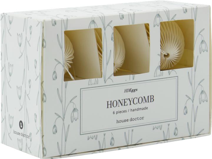Image du produit House Doctor Honeycomb, HDEggs, Off-white (6 x)