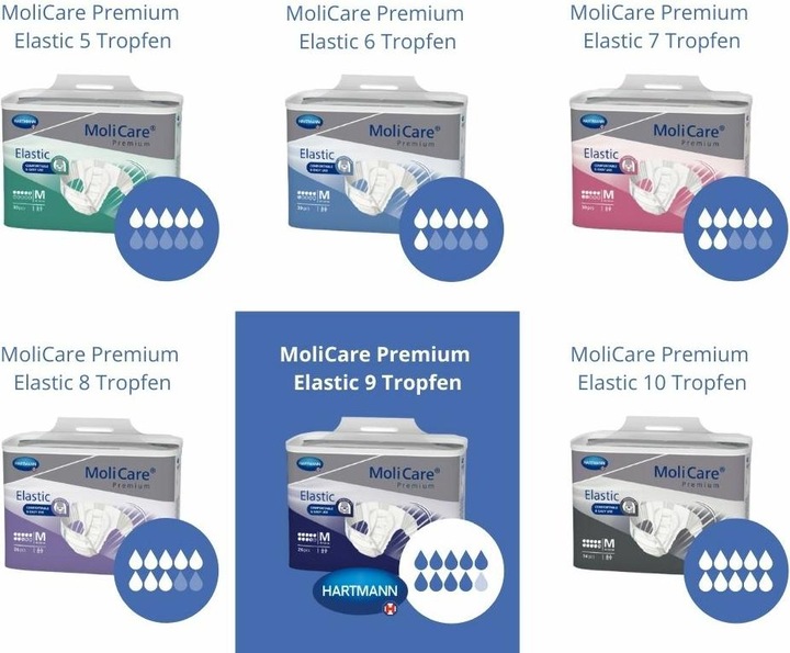 Image du produit MoliCare Elastic 9 S (26 x, Mini)