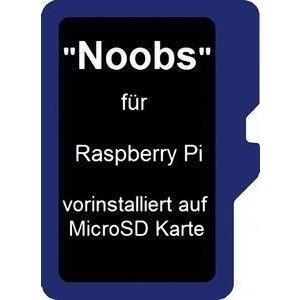 Raspberry Pi Pi microSDKarte 16GB mit NOOBS (RB-Noobs-PI3-16)