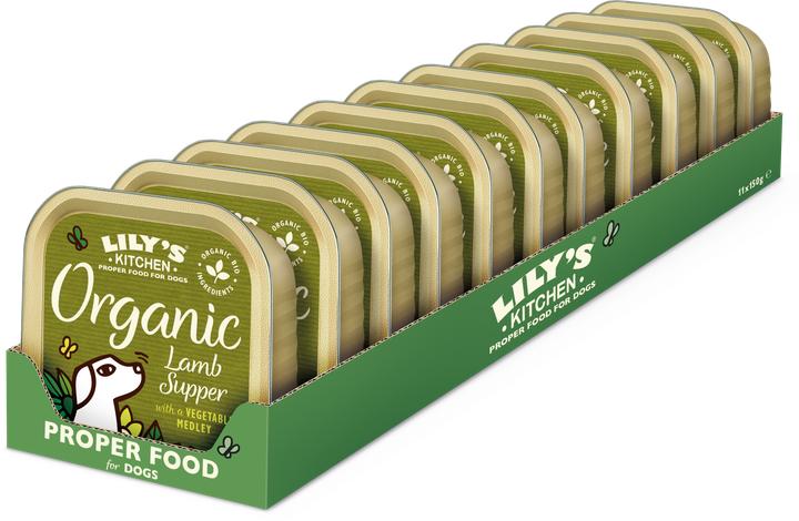 Produktbild Lily's Kitchen Organic Lamb Supper (Senior, Adult, Junior, 11 Stk., 1650 g)