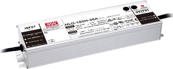 Produktbild MeanWell LED-Treiber Netzteil IP65 36V 5,2A