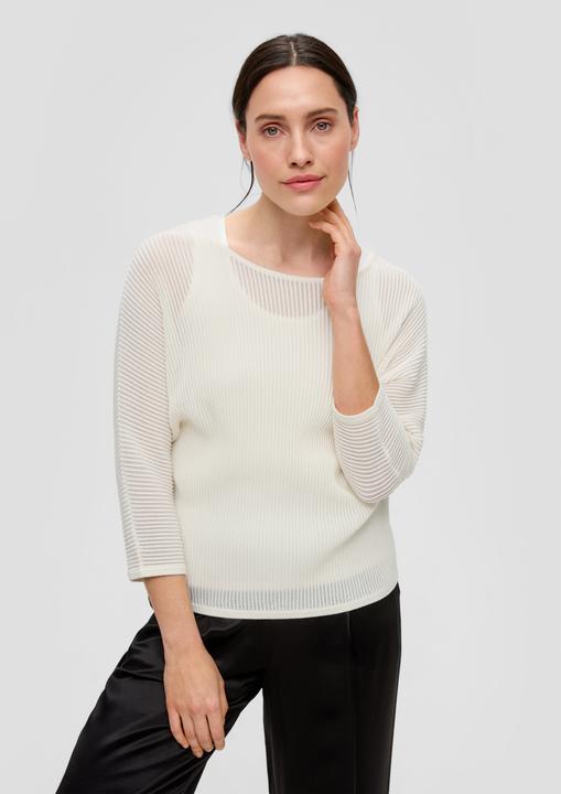 Produktbild S.Oliver Strickpullover Strickpullover mit Fledermausärmeln (36)