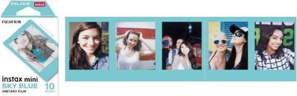 Actual product image Fujifilm Instax Mini Sky Blue (Instax Mini)