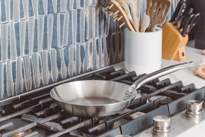 Immagine prodotto de Buyer Pfanne Alchimy (24 cm, Padella per friggere, Acciaio inossidabile)