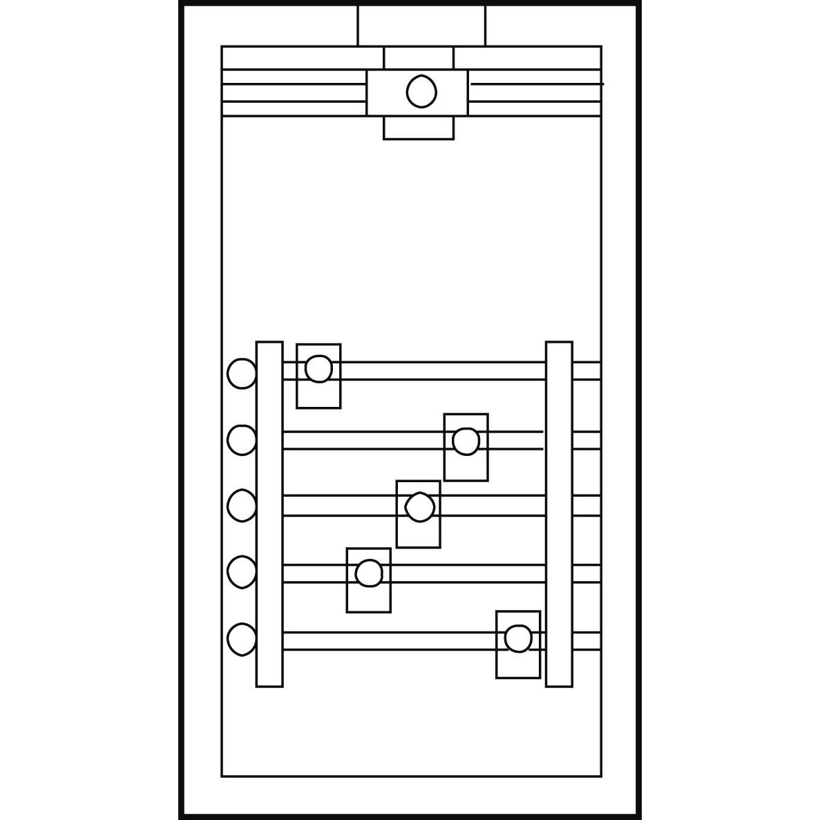 ABN, Verteilerschrank Zubehör, Anschlussgehäuse