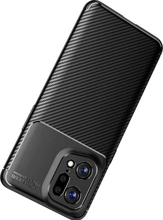 Produktbild Screenguard Oppo Find X5 Pro Hülle Carbon Design TPU Case (Oppo Find X5 Pro)