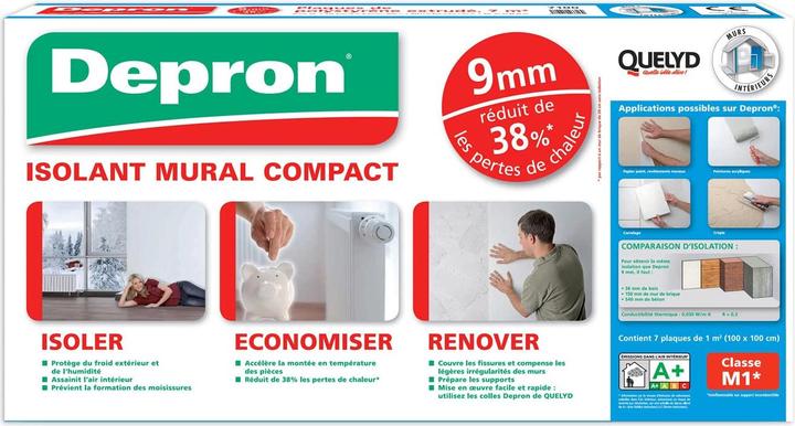 Image du produit Quelyd Panneaux isolants 9mm