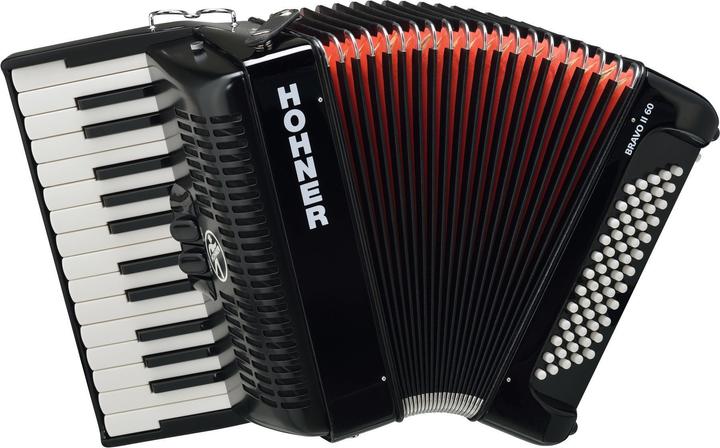 Hohner Bravo II 60 Silentkey (Fisarmonica pianoforte)