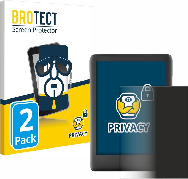 Actual product image BROTECT Anti-spy privacy film Blue light protection film
