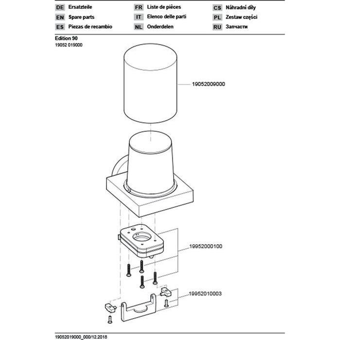 Thumbnail - Keuco, Seifenspender + Seifenschale, Edition 90 Lotionspender