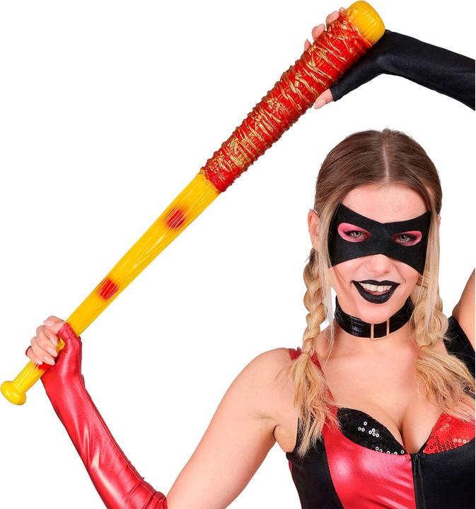 Actual product image Widmann Killer clown baseball bat with barbed wire 80cm