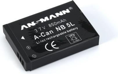 Actual product image Ansmann Canon NB-5L Battery (Camera battery)