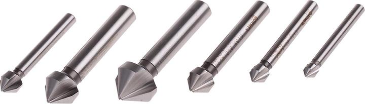 Produktbild Dormer Hss Straight Shank Countersink Set No 1 (10.4 mm, 12.4 mm, 16.5 mm, 20.5 mm, 6.3 mm, 8.3 mm)