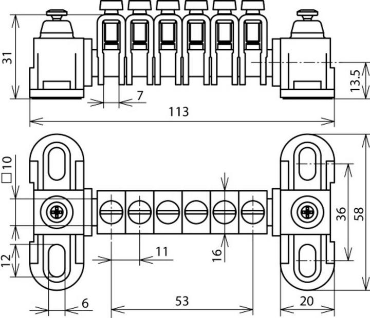 Image du produit Dehn Rail d'équipotentialité