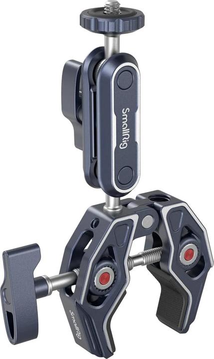SmallRig Morsetto a forma di granchio con braccio magico a testa sferica 3757 (Morsetto per stativo)