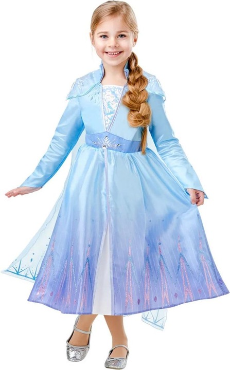 Produktbild Rubies Frozen - Die Eiskönigin 2: Elsa Deluxe (134, 140)