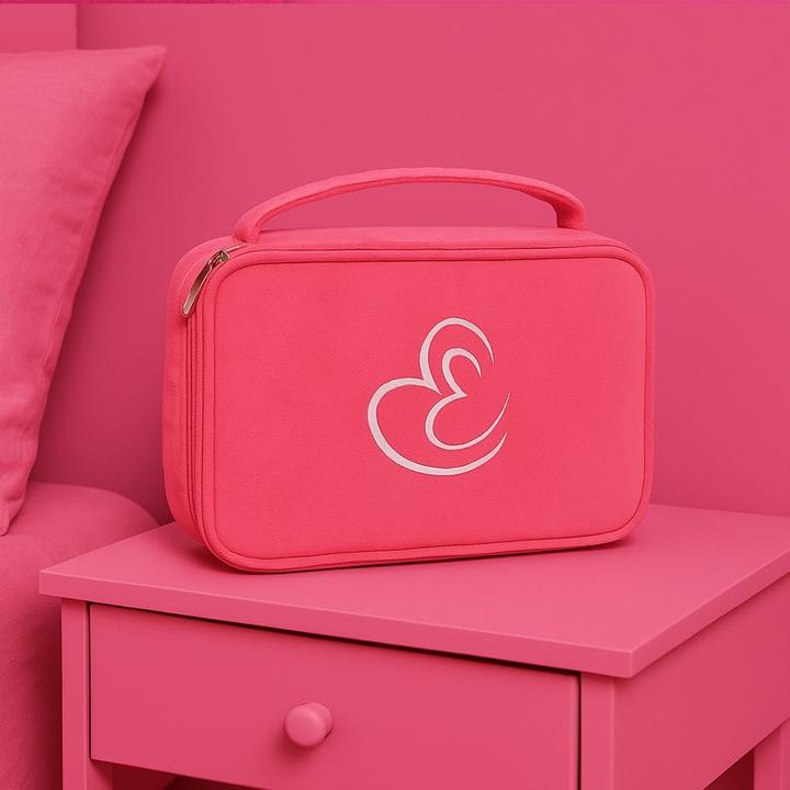 Produktbild Easytoys Samt Toybag Rosa