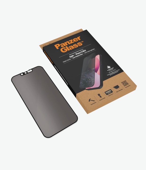 Actual product image PanzerGlass Privacy (1 Piece, Apple iPhone 13 mini)