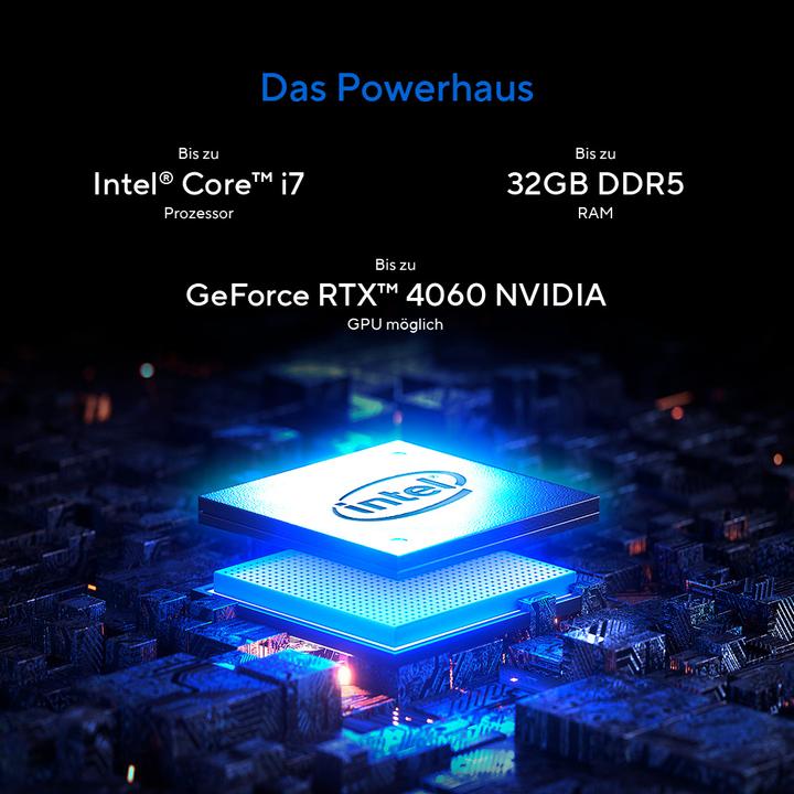 Produktbild ASUS ExpertCenter P500 (Intel Core i7-13620H, 32 GB, 1000 GB, Intel UHD Graphics)