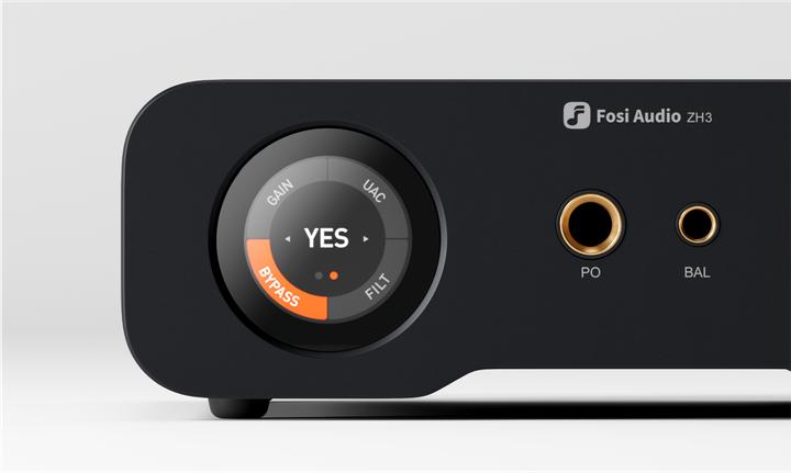 Immagine prodotto Fosi Audio ZH3, DAC Kopfhörerverstärker und Vorverstärker (Display, interruttore di guadagno)