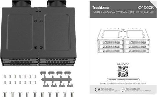 Produktbild Icy Dock Wechselrahmen ToughArmor MB118VP-B 2.5