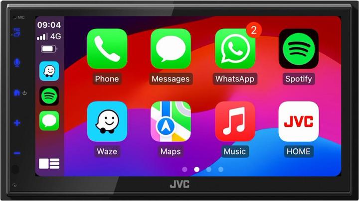 Actual product image JVC KW-M695DBT (Apple Carplay, Android car)