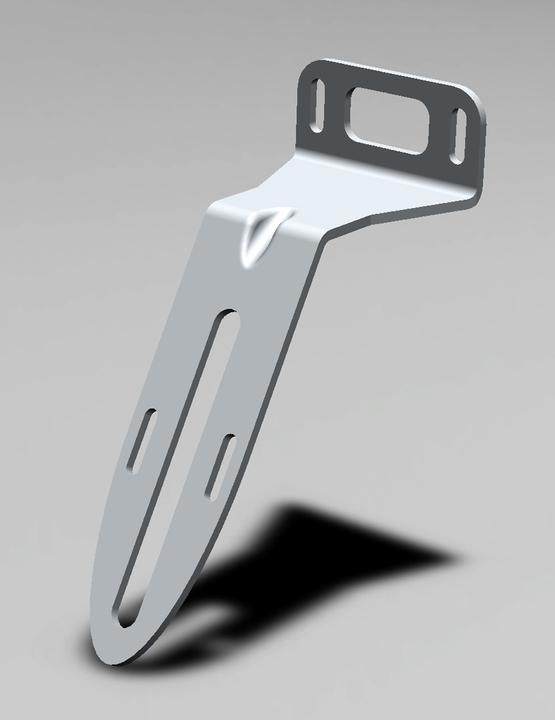 Produktbild Racktime Nummernhalter BionX schwarz