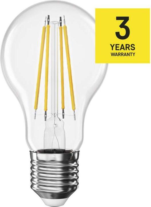 Produktbild Emos LED Lampe Filament A60 / E27 / 7,8 W (75 W) / 1060 lm / Neutral Weiss (E27, 7.80 W, 1060 lm, 1 x, D)