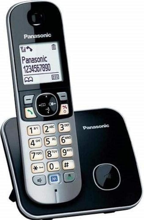 Panasonic KX-TG6811FXM Cordless phone, Metallic Grey